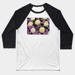 Chrysanthemums Baseball T-Shirt